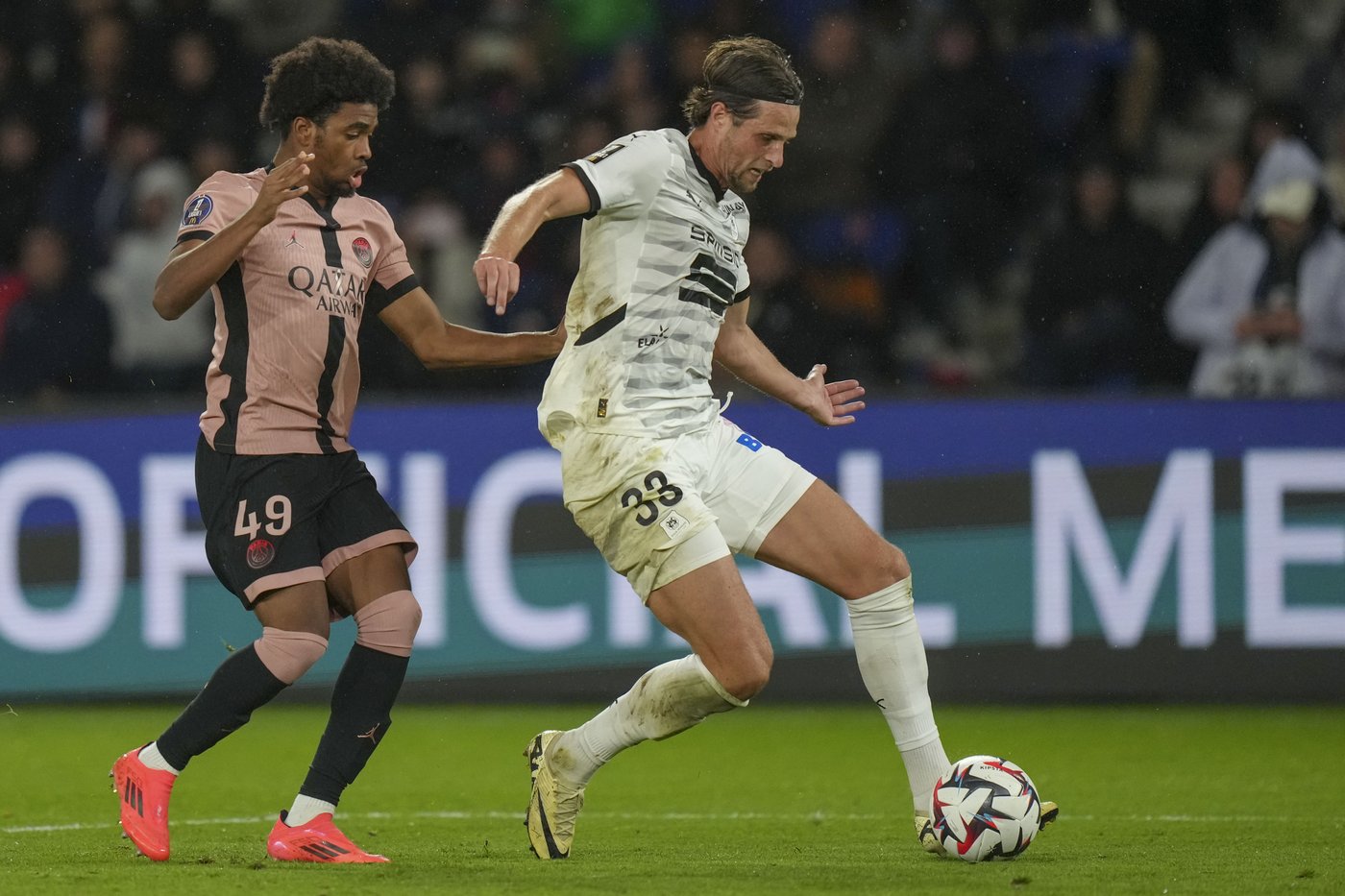 Barcola scores twice as PSG extends unbeaten run in France with 3-1 win over Rennes | iNFOnews.ca Barcola scores twice as PSG extends unbeaten run in France with 3-1 win over Rennes | iNFOnews.ca