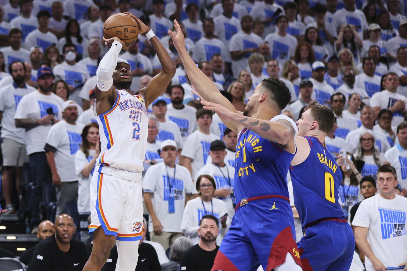 Gilgeous-Alexander scores 31 as Thunder beat Nuggets 112-105 and take 3-2 lead in West semifinals | iNFOnews.ca Gilgeous-Alexander scores 31 as Thunder beat Nuggets 112-105 and take 3-2 lead in West semifinals | iNFOnews.ca