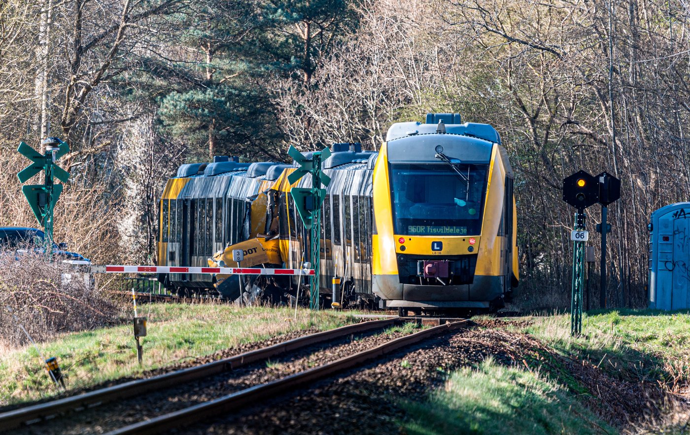 2 trains collide in Denmark, critically injuring 5 people | iNwheels
