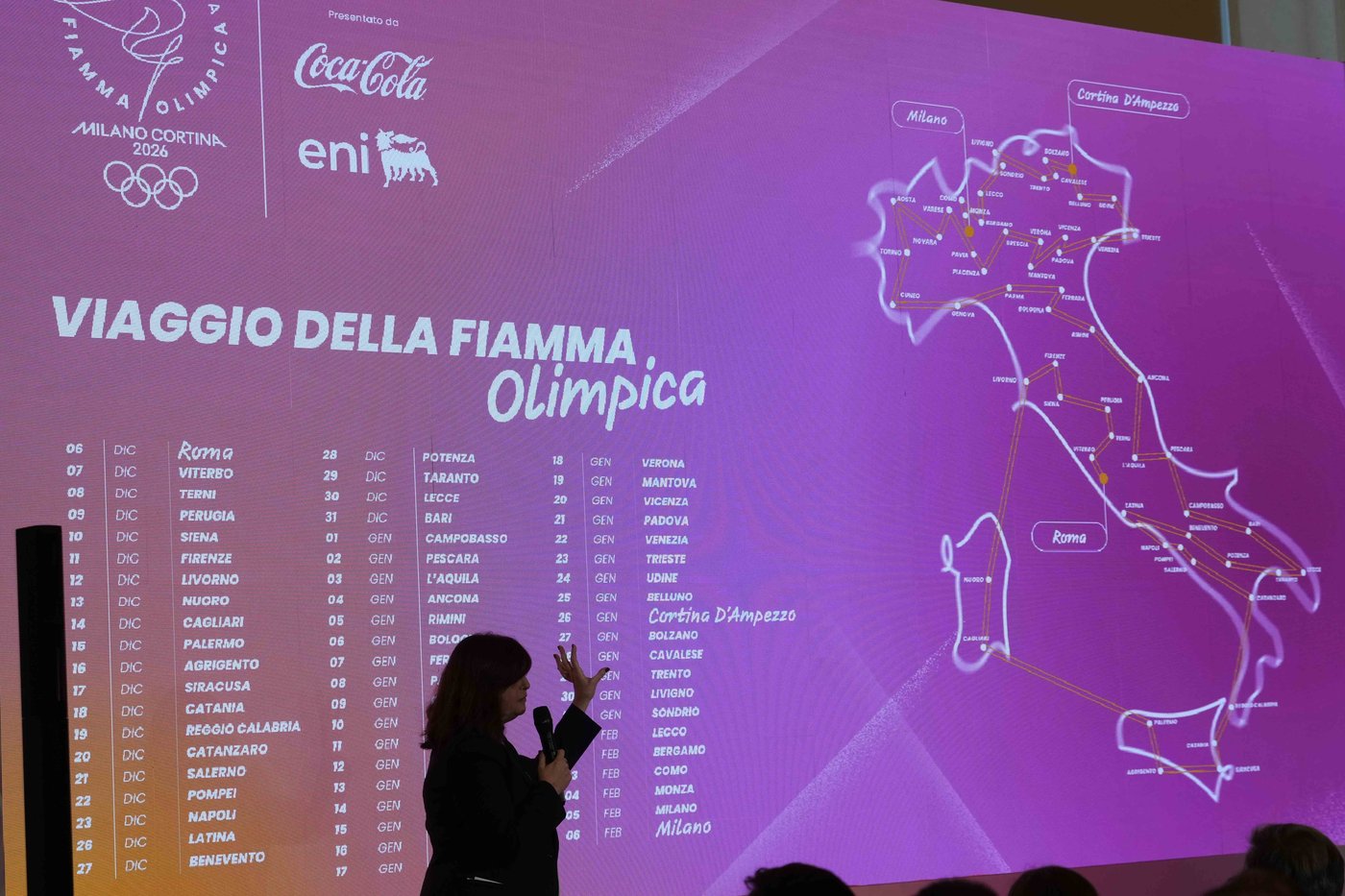 Olympic flame for 2026 Milan-Cortina Games will go on 63-day journey across Italy | iNFOnews.ca Olympic flame for 2026 Milan-Cortina Games will go on 63-day journey across Italy | iNFOnews.ca