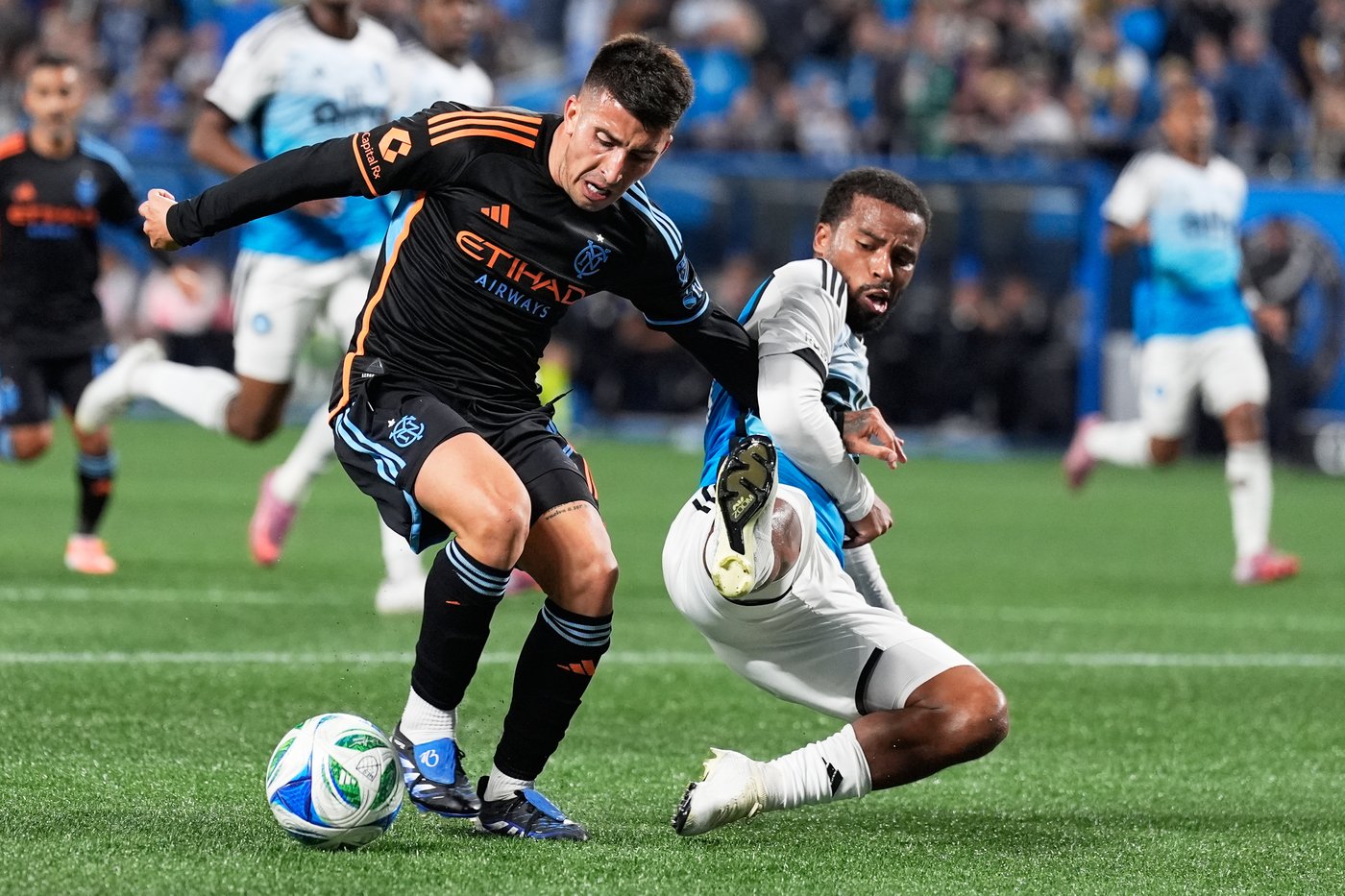 Nicolás Fernández, Alonso Martínez lead NYCFC over Charlotte 3-1 in first-round rubber match | iNFOnews.ca