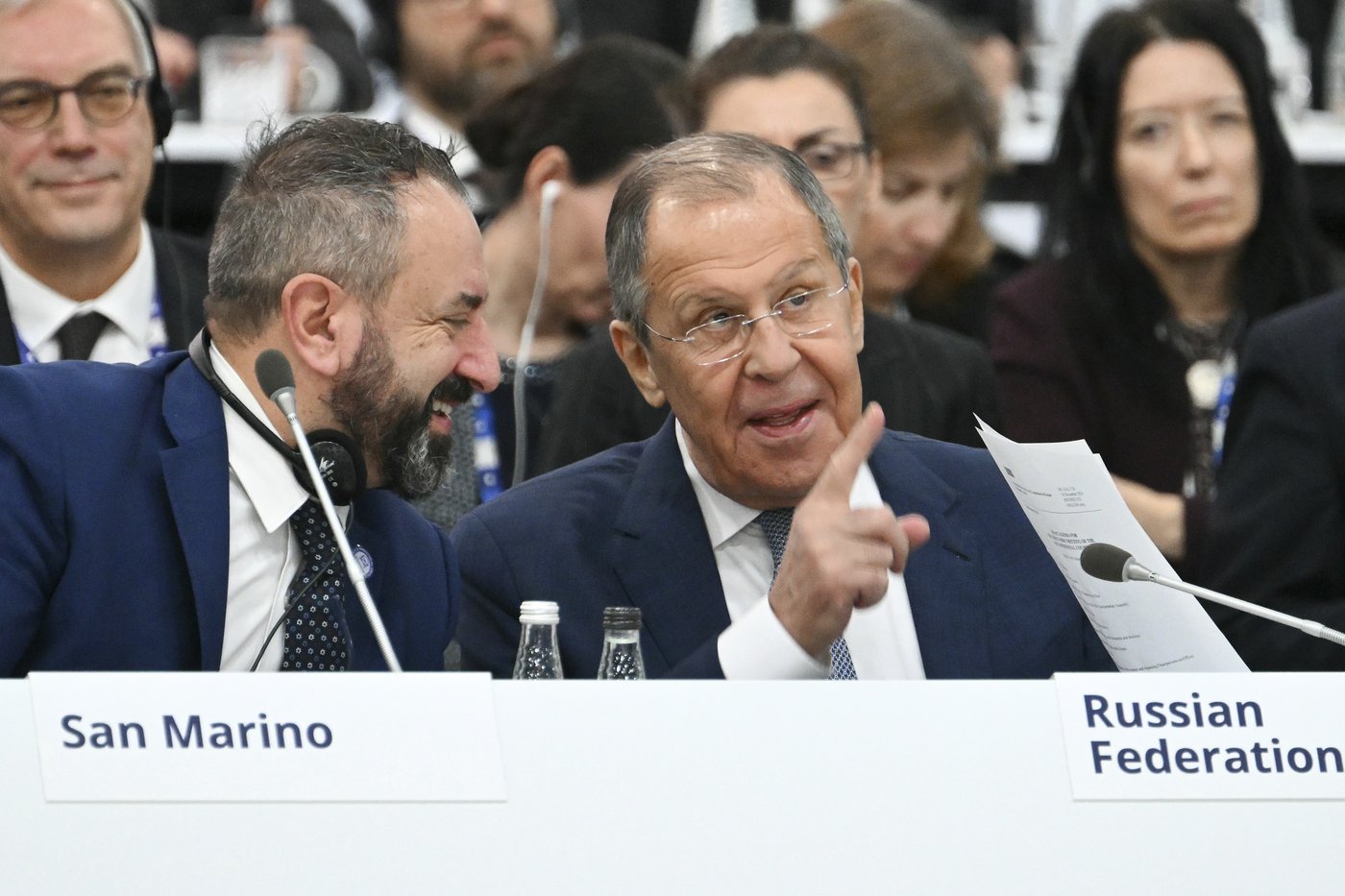 Russia's Lavrov attends OSCE meeting in Malta in first visit to EU country since Ukraine invasion | iNFOnews.ca