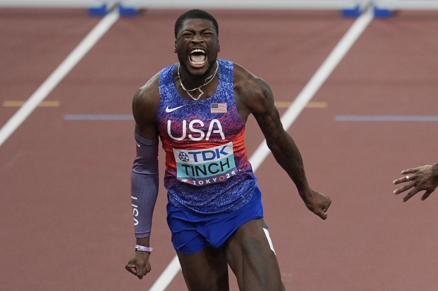 American Cordell Tinch goes from the 'couch' to gold medalist in the track and field worlds | iNFOnews.ca American Cordell Tinch goes from the 'couch' to gold medalist in the track and field worlds | iNFOnews.ca
