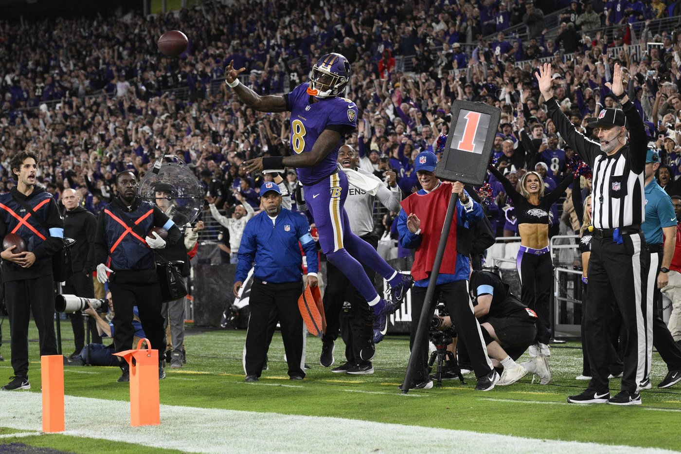 The 4th quarter was finally Baltimore's time in a 35-34 victory over Cincinnati | iNFOnews.ca