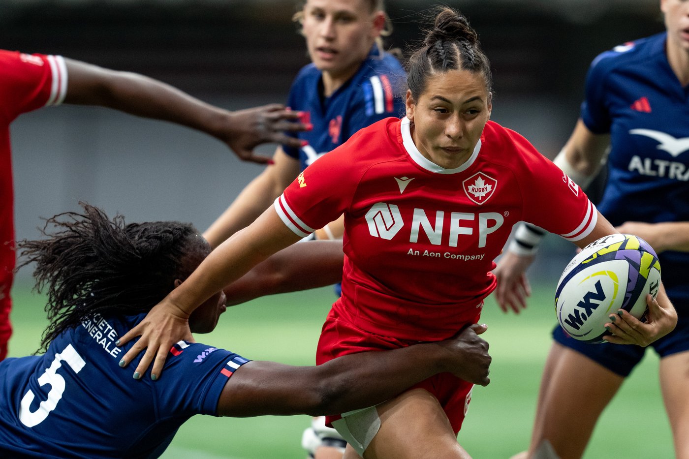 Host Canada dominates France 46-24 to open WXV 1 tournament | iNFOnews.ca