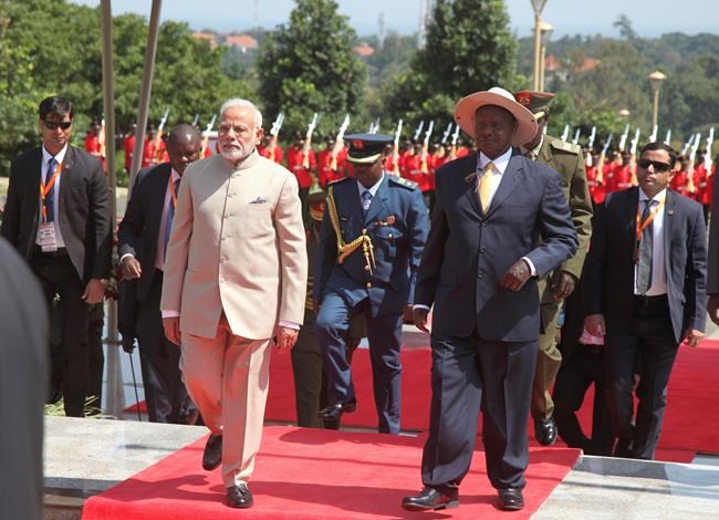 India's Modi arrives in Uganda in trip focusing on trade | iNFOnews.ca India's Modi arrives in Uganda in trip focusing on trade | iNFOnews.ca