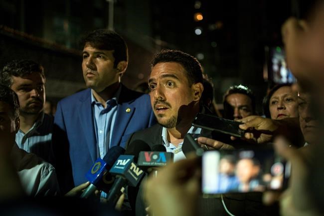 Police tow No. 2 leader of Venezuela congress to jail in car | iNFOnews.ca Police tow No. 2 leader of Venezuela congress to jail in car | iNFOnews.ca