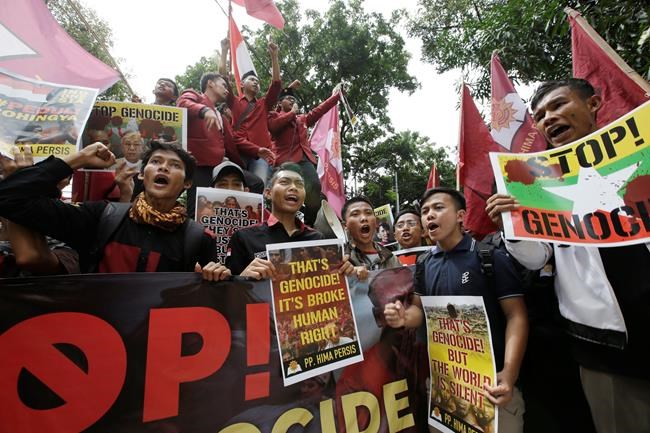 Indonesians protest at Myanmar embassy over Rohingya cause | iNFOnews.ca