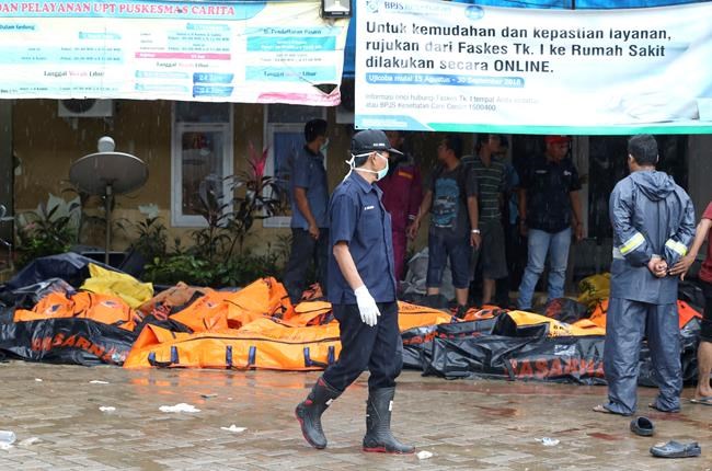The Latest: Death toll climbs to 222 in Indonesia tsunami | iNFOnews.ca