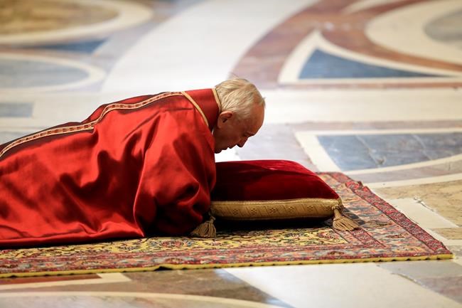 Pope presides over Good Friday amid security, controversy | iNFOnews.ca