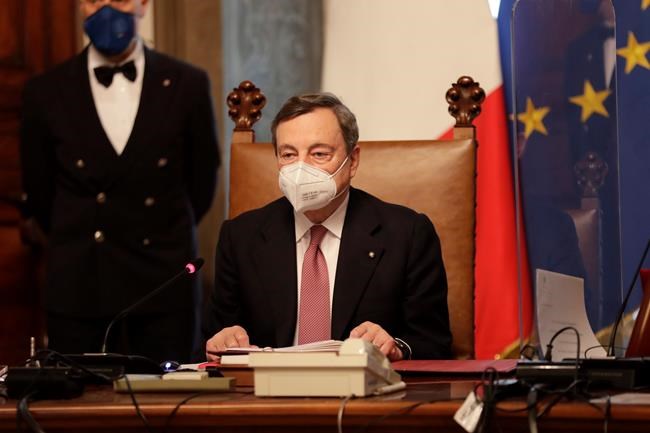 Draghi takes helm in Italy, focused on pandemic recovery aid | iNFOnews.ca