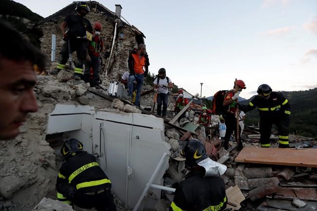 Aftershocks rattle Italian quake zone; toll rises to 250 | iNFOnews.ca