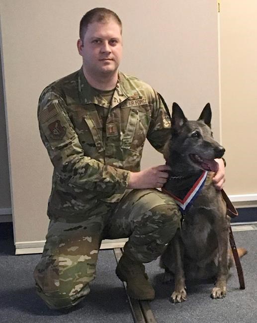 JBER's oldest K9 retires after 8 year career | iNFOnews.ca