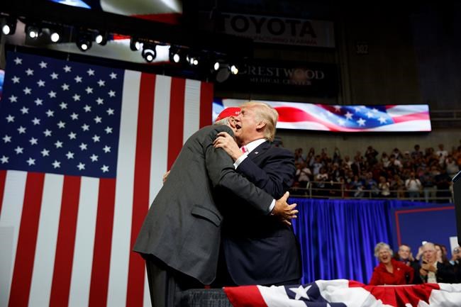 The Latest: Trump says Strange given 'a bum rap' | iNFOnews.ca