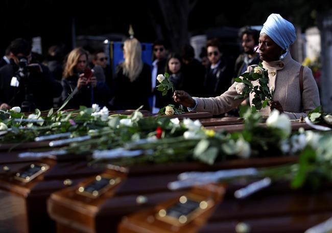 The Latest: Interfaith ceremony for drowned Nigerian women | iNFOnews.ca