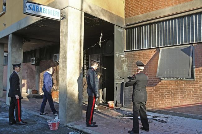 Gas canisters detonated outside Italian police station | iNFOnews.ca Gas canisters detonated outside Italian police station | iNFOnews.ca