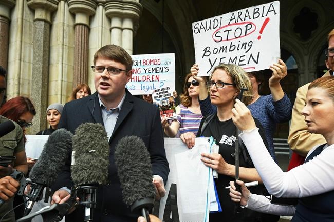 Court rules UK must reconsider arms sales to Saudi Arabia | iNFOnews.ca