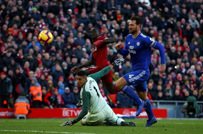 Mane-inspired Liverpool 3 points clear atop EPL | iNFOnews.ca