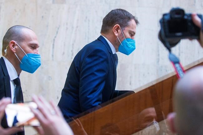 Slovak premier resigns to end crisis over Russian vaccine | iNFOnews.ca CP1119093699