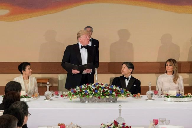 The Latest: North Korea worries linger as Trump leaves Japan | iNFOnews.ca