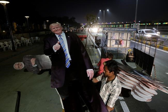 Indian authorities scramble to give Trump a mega-rally | iNFOnews.ca CP2013385865