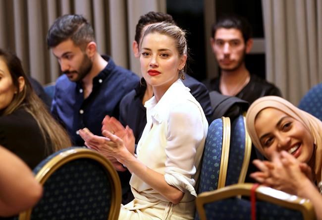 Amber Heard says meeting Syria refugees left indelible mark | iNFOnews.ca Amber Heard says meeting Syria refugees left indelible mark | iNFOnews.ca