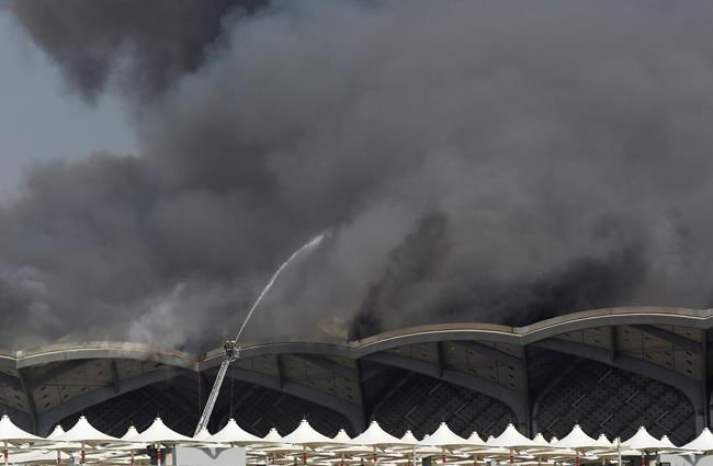 Fire breaks out at train station in Saudi city of Jiddah | iNFOnews.ca