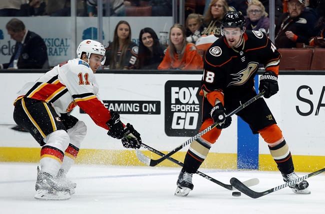 Rakell scores in 4th straight, Ducks beat Flames 2-1 | iNFOnews.ca