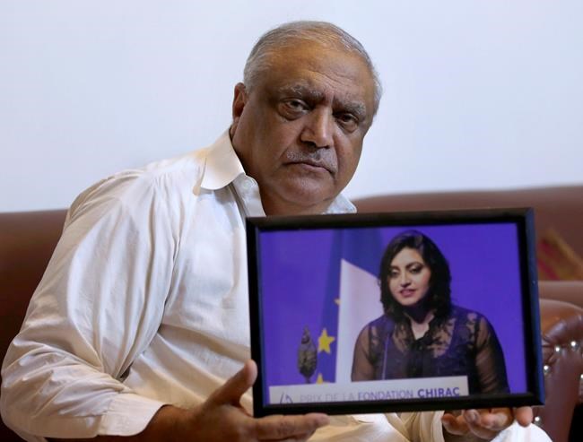 Pakistani court adjourns bail hearing for activist's father | iNFOnews.ca