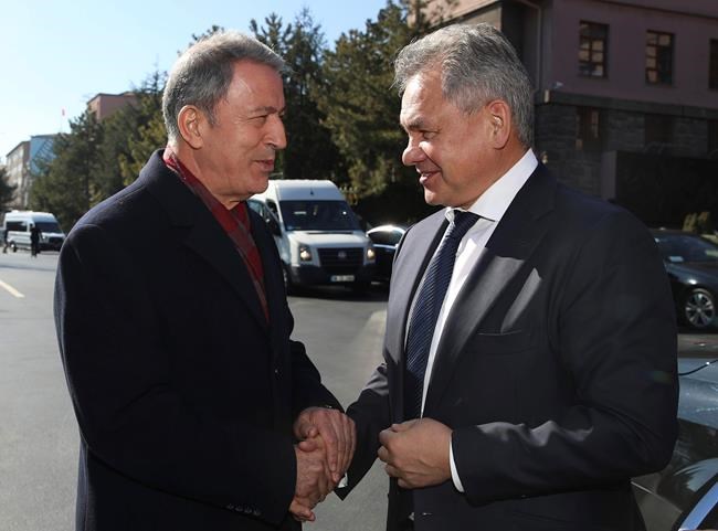 Russian, Turkish defence ministers meet on Syria | iNFOnews.ca