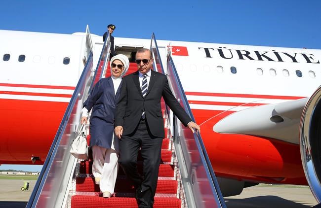 The Latest: Trump says 'honour' to welcome Turkey's president | iNFOnews.ca