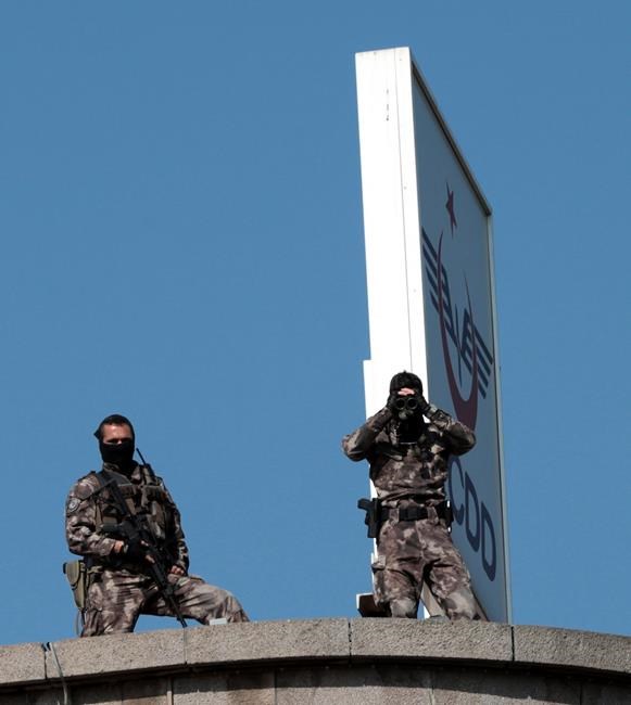 Turkish police block demos marking attack anniversary | iNFOnews.ca Turkish police block demos marking attack anniversary | iNFOnews.ca