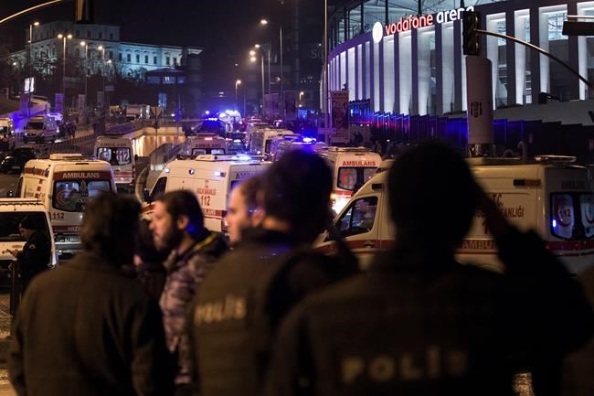 Twin blasts near Istanbul soccer stadium kill 29 , wound 166 | iNFOnews.ca