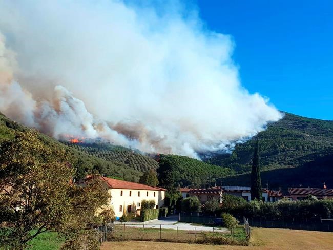 Wildfire in Tuscan countryside forces 700 to flee homes | iNFOnews.ca