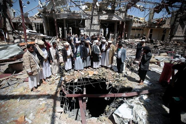 Saudi-led coalition blames Yemeni party for funeral bombing | iNFOnews.ca