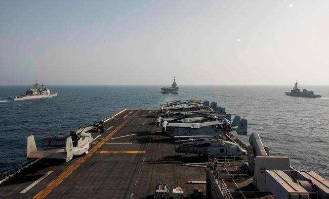 US, Belgium, France and Japan hold Mideast naval exercise | iNFOnews.ca CP2012271494