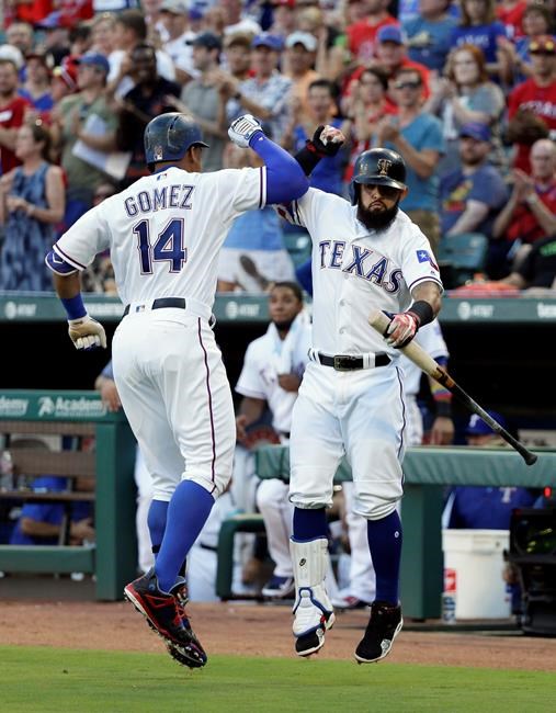 Martinez pitches Rangers back to .500 with 6-1 win over Jays | iNFOnews.ca