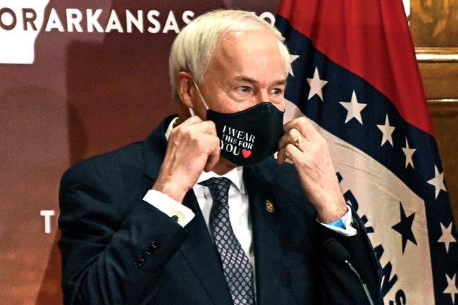 Arkansas governor to sign bill nullifying gun restrictions | iNFOnews.ca CP1141960275