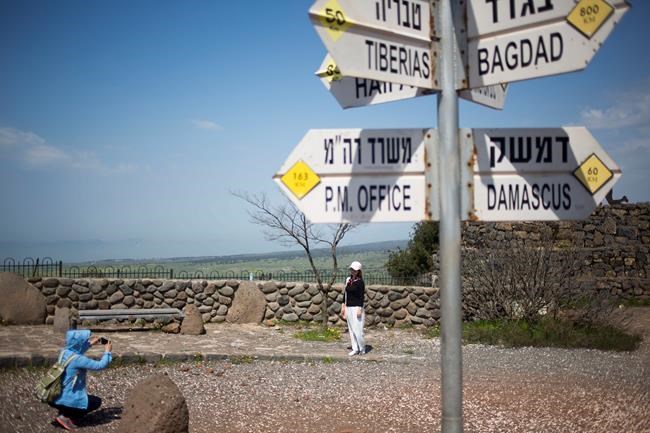 Trump's Golan statement draws strong regional condemnation | iNFOnews.ca Trump's Golan statement draws strong regional condemnation | iNFOnews.ca
