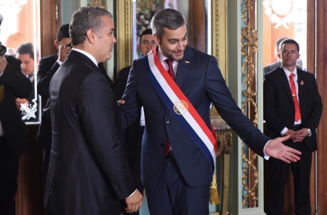 New president takes over in Paraguay, vows to cut poverty | iNFOnews.ca