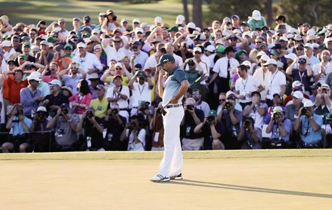 The Latest: Garcia wins 1st major title at the Masters | iNFOnews.ca