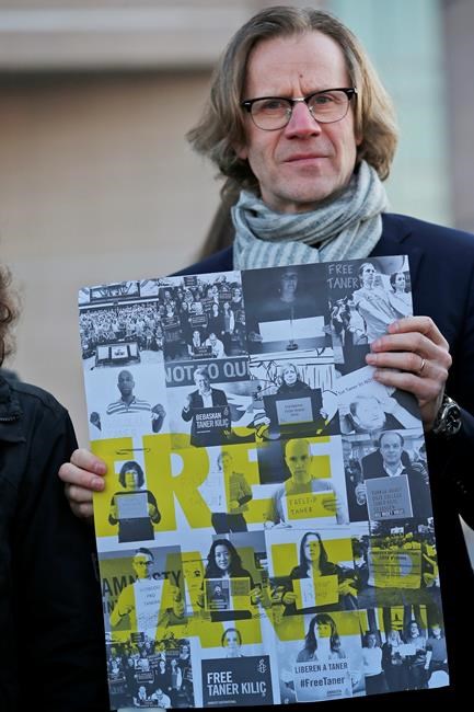 Turkey: court orders Amnesty chair released from jail | iNFOnews.ca