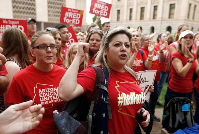 The Latest: Arizona teachers to end strike if plan passes | iNFOnews.ca