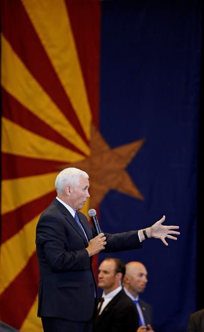 The Latest: Pence avoids discussion of GOP tensions | iNFOnews.ca The Latest: Pence avoids discussion of GOP tensions | iNFOnews.ca