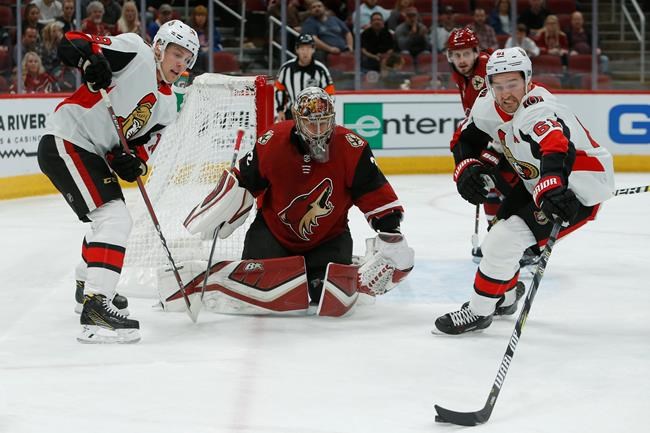 Stepan scores from own blue line, Coyotes beat Senators 5-1 | iNFOnews.ca