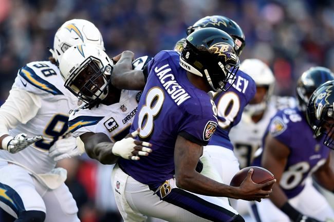 Chargers hold off Jackson, Ravens 23-17 in playoff opener | iNFOnews.ca