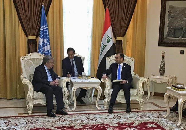 UN chief: More funding needed for Iraq programs | iNFOnews.ca