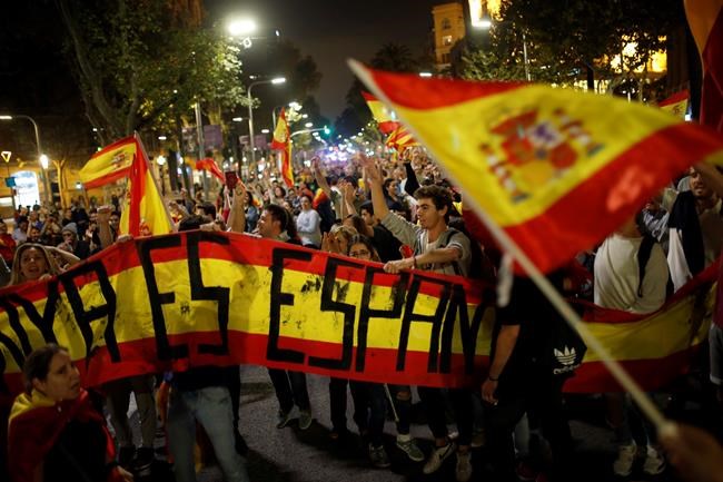 The Latest: Hundreds against independence rally in Barcelona | iNFOnews.ca The Latest: Hundreds against independence rally in Barcelona | iNFOnews.ca