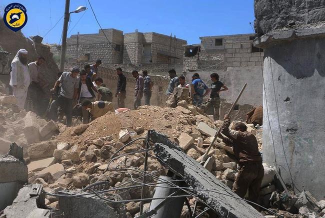 Activists say airstrikes in northwest Syria kill 27 | iNFOnews.ca Activists say airstrikes in northwest Syria kill 27 | iNFOnews.ca