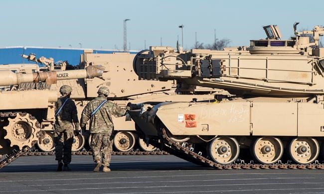 US tanks roll into Germany to bolster NATO deterrent | iNFOnews.ca